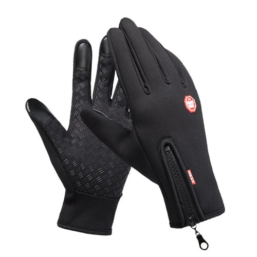 Winter Thermal Warm Full Finger Gloves Touchscreen Unisex for Outdoor