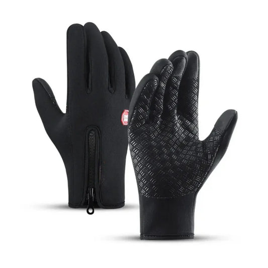 Autumn Winter Motorbike Gloves Women Windproof Anti-slip Touchscreen