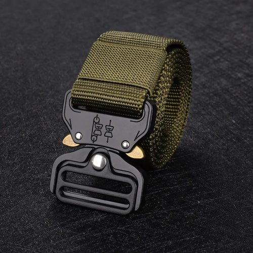 Men's Belt Outdoor Hunting Multi Function Combat Survival 120cm